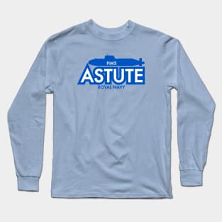 HMS Astute Royal Navy Long Sleeve T-Shirt